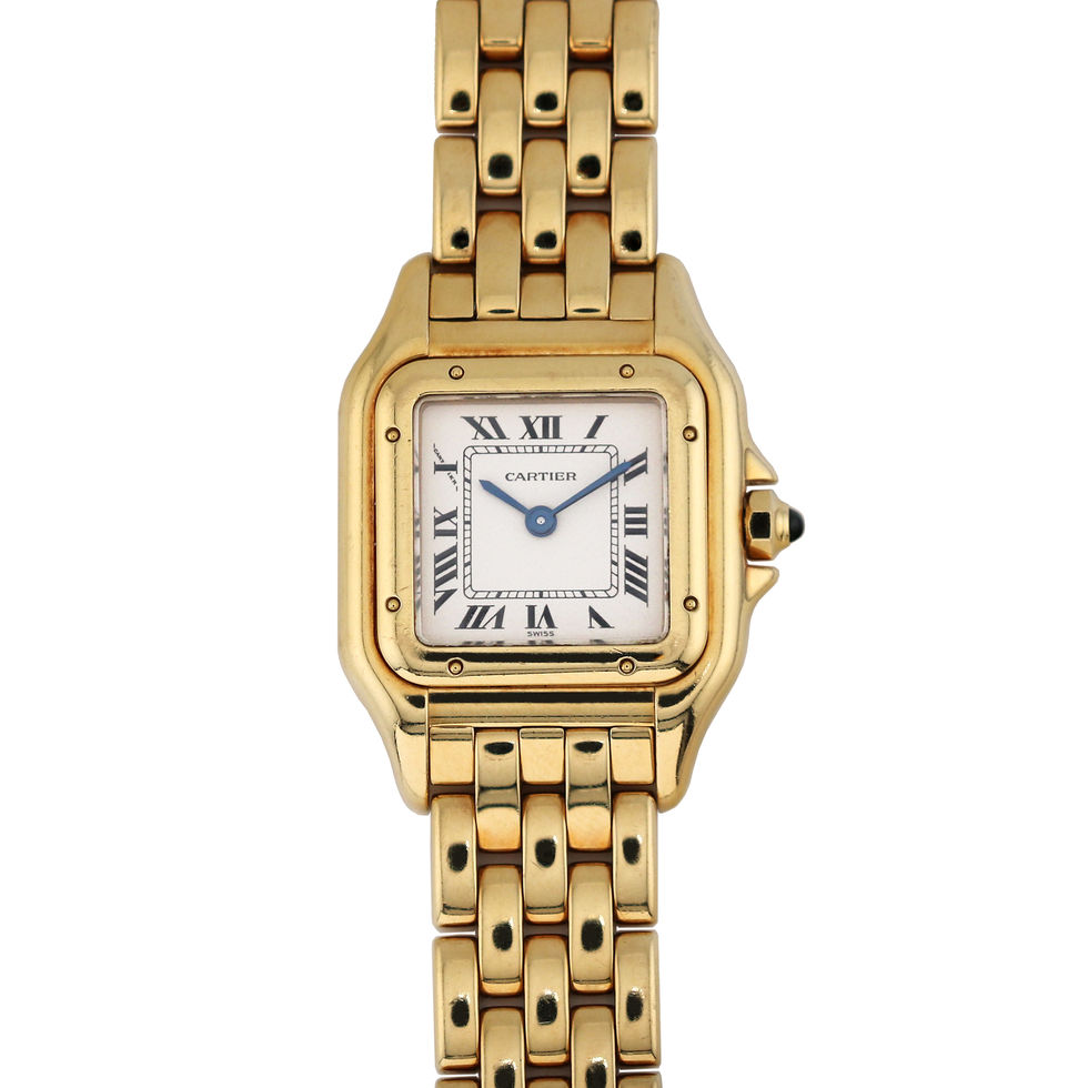 Cartier Ladies 18kt Yellow Gold Panthere Ref. 1070 2 front