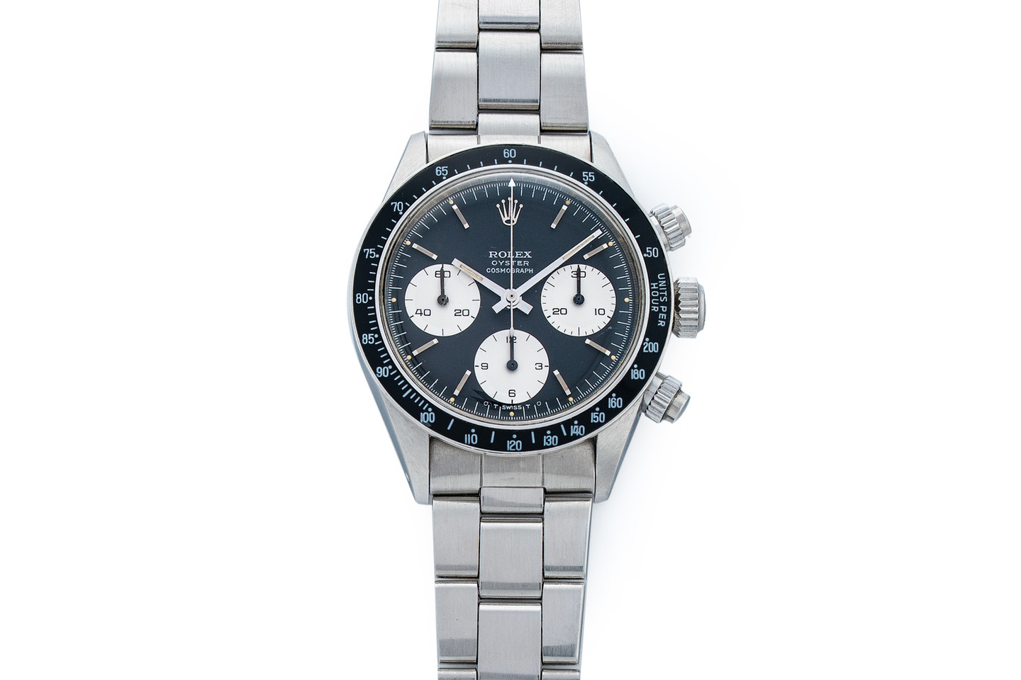 Rolex Stainless Steel Black Dial  Daytona Ref. 6263 front