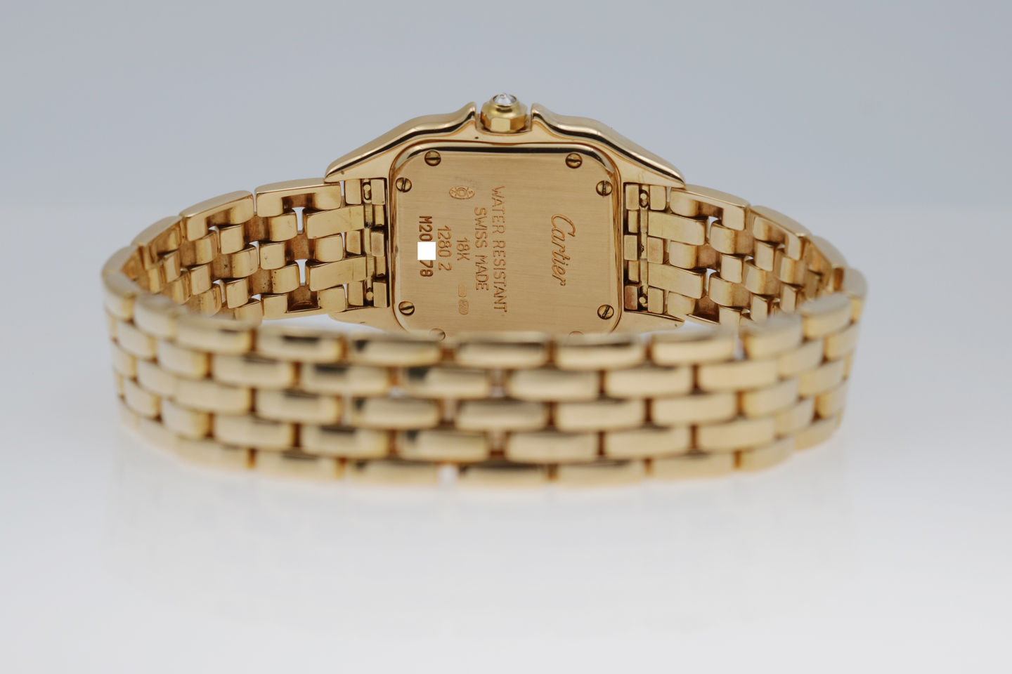 Cartier Ladies Panthere with Rare Malachite Dial Ref. 1280 2 back