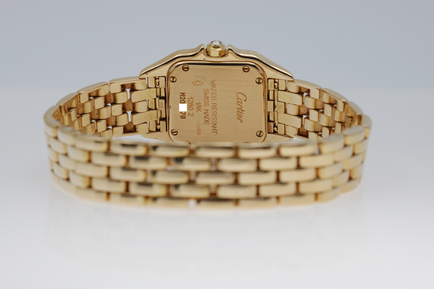 Cartier Ladies Panthere with Rare Malachite Dial Ref. 1280 2 back