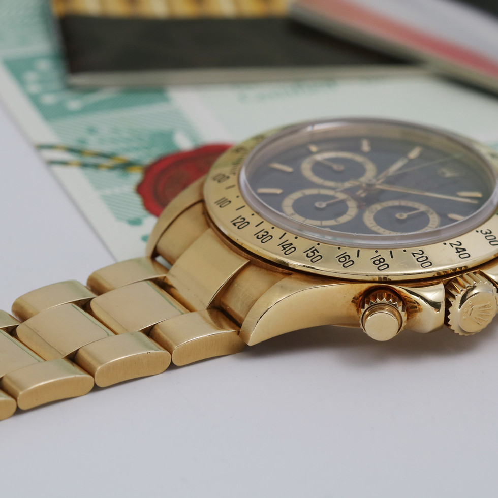 Rolex Yellow Gold 'Zenith' Daytona Ref. 16528 lug 2