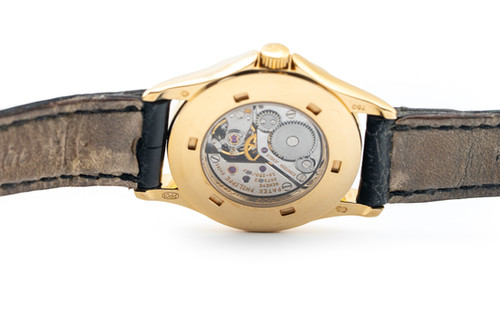 Patek Philippe Yellow Gold Calatrava Ref. 4905 | Matthew Bain Inc.