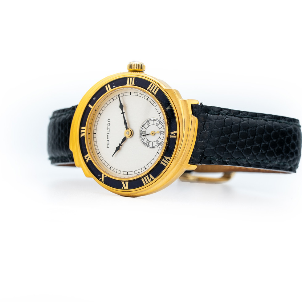 Hamilton Spur Reissue Ref 6218 on side