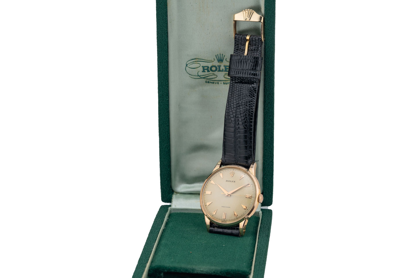 Rolex 18kt Rose Gold Oversized Dress Watch - Ref. 9008 box