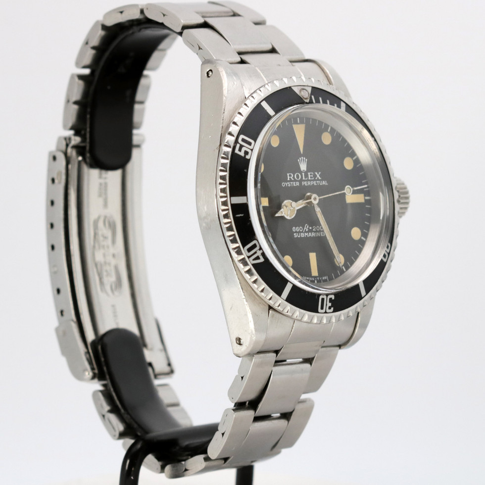 Rolex Stainless Steel Submariner Ref. 5513 side