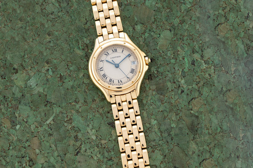 #1のXXLサイズ Cartier 18kt Yellow Gold Ladies Cougar Ref. 887906 | Matthew