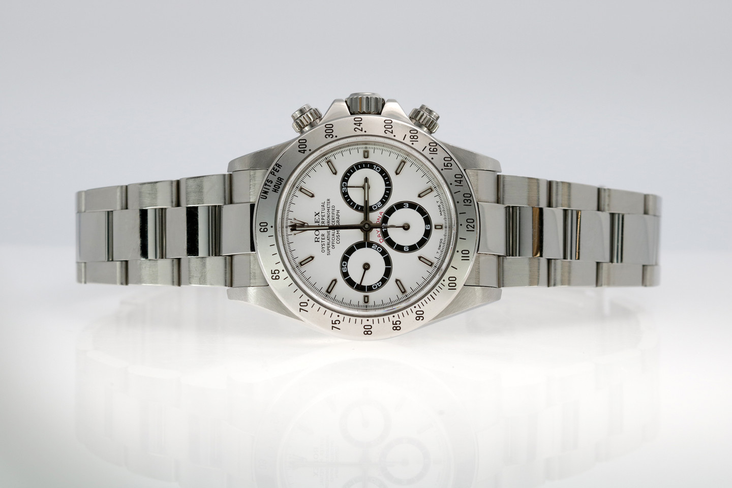 Complete Set Rolex Zenith Daytona Ref. 16520 on side