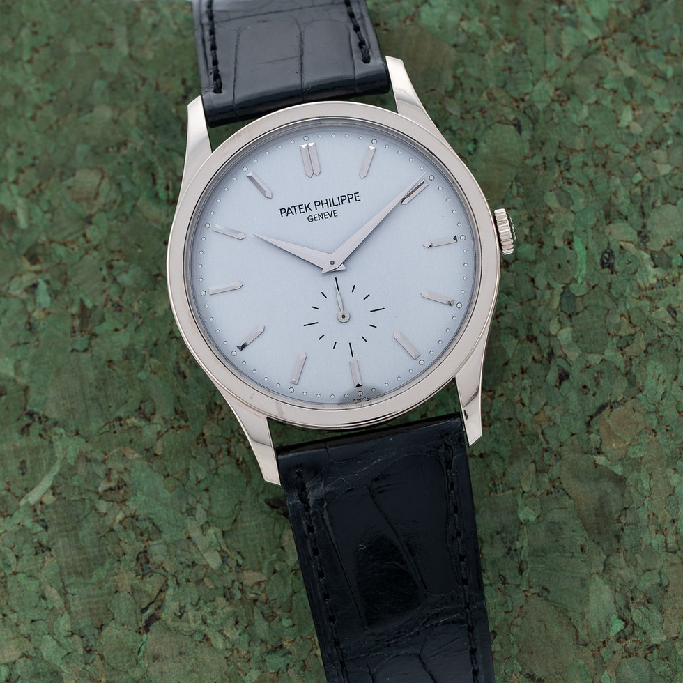 Patek Philippe Calatrava ref 5196 White Gold live