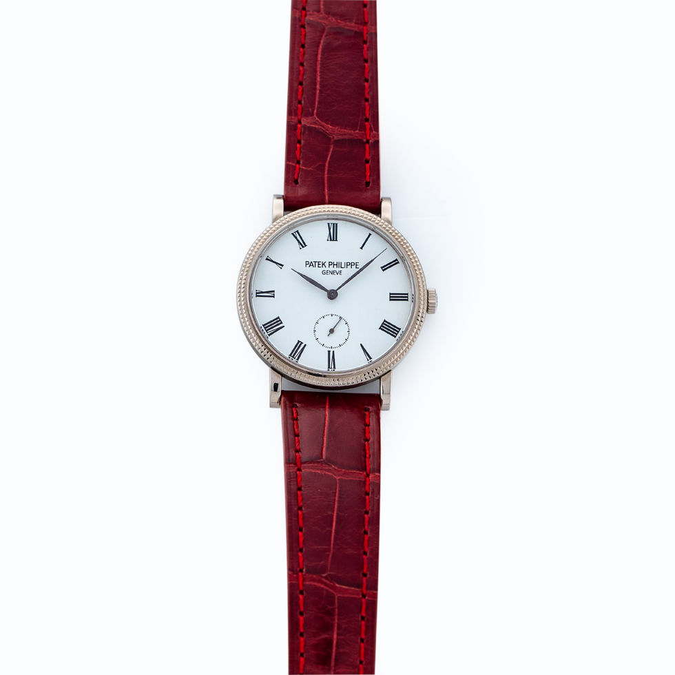 Patek Philippe White Gold Calatrava Ref. 7119 front