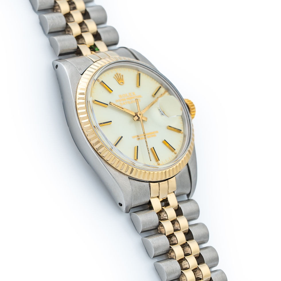 Rolex Datejust with Cream Stella Dial Ref. 16013