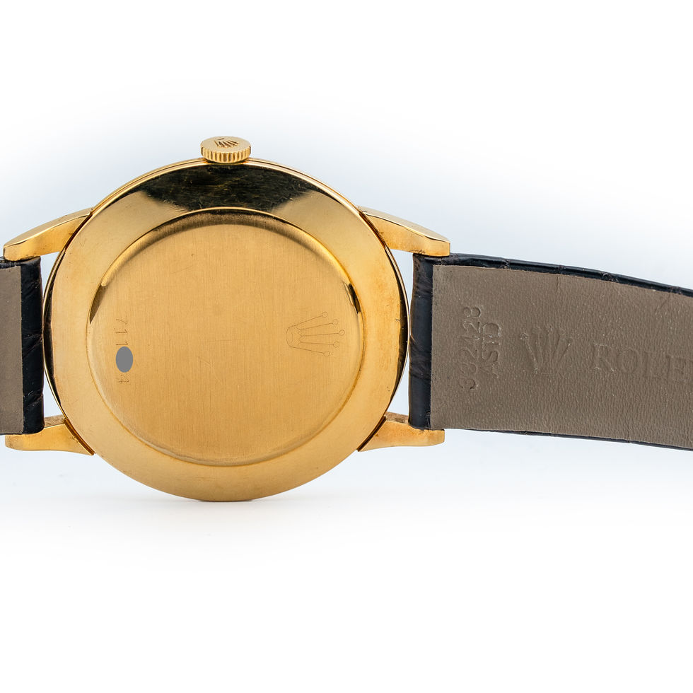 Rolex 18kt Yellow Gold Precision - 1950's back