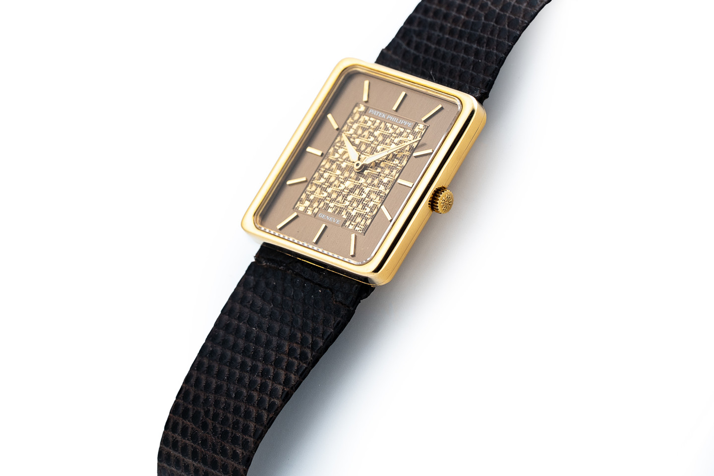 Patek Philippe 18kt Yellow Gold Ref. 3599 crown