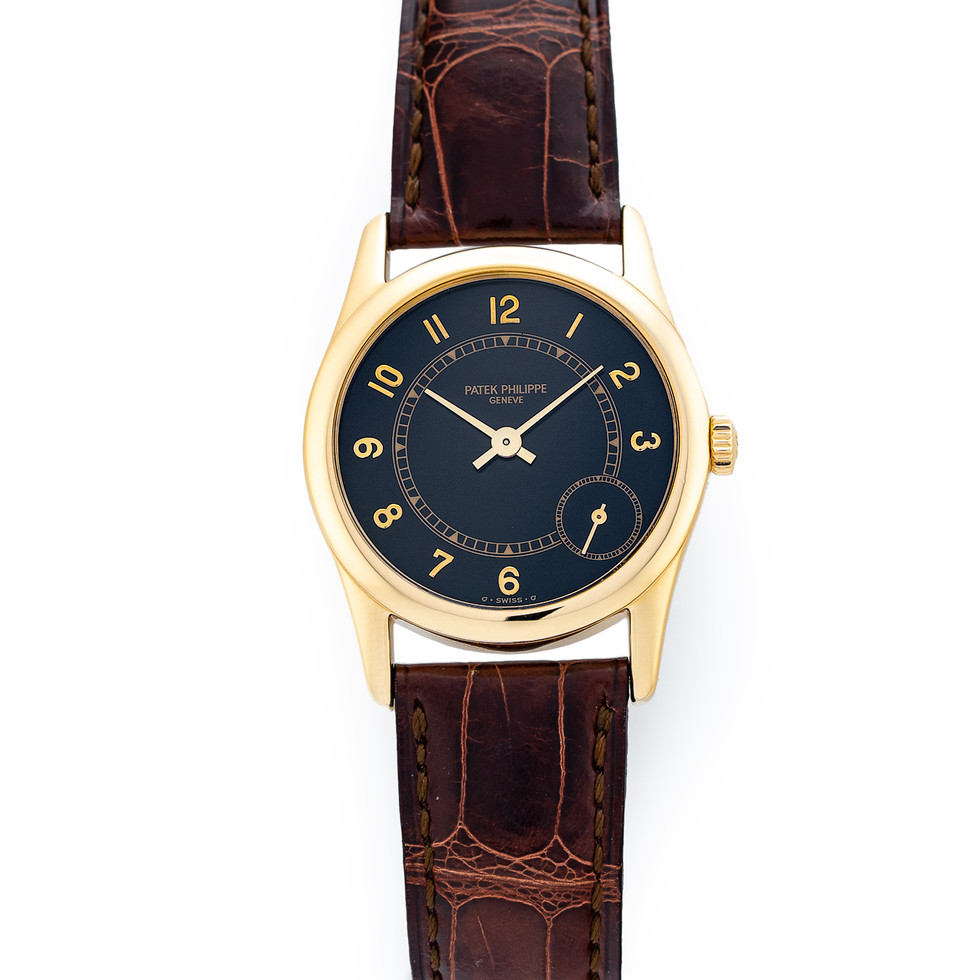 Patek Philippe Yellow Gold Calatrava Ref. 5000J front