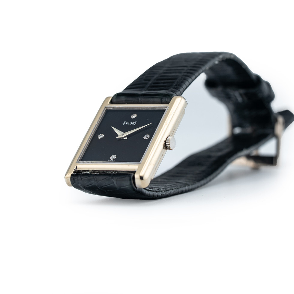 Piaget White Gold Tank Ref 90802lug