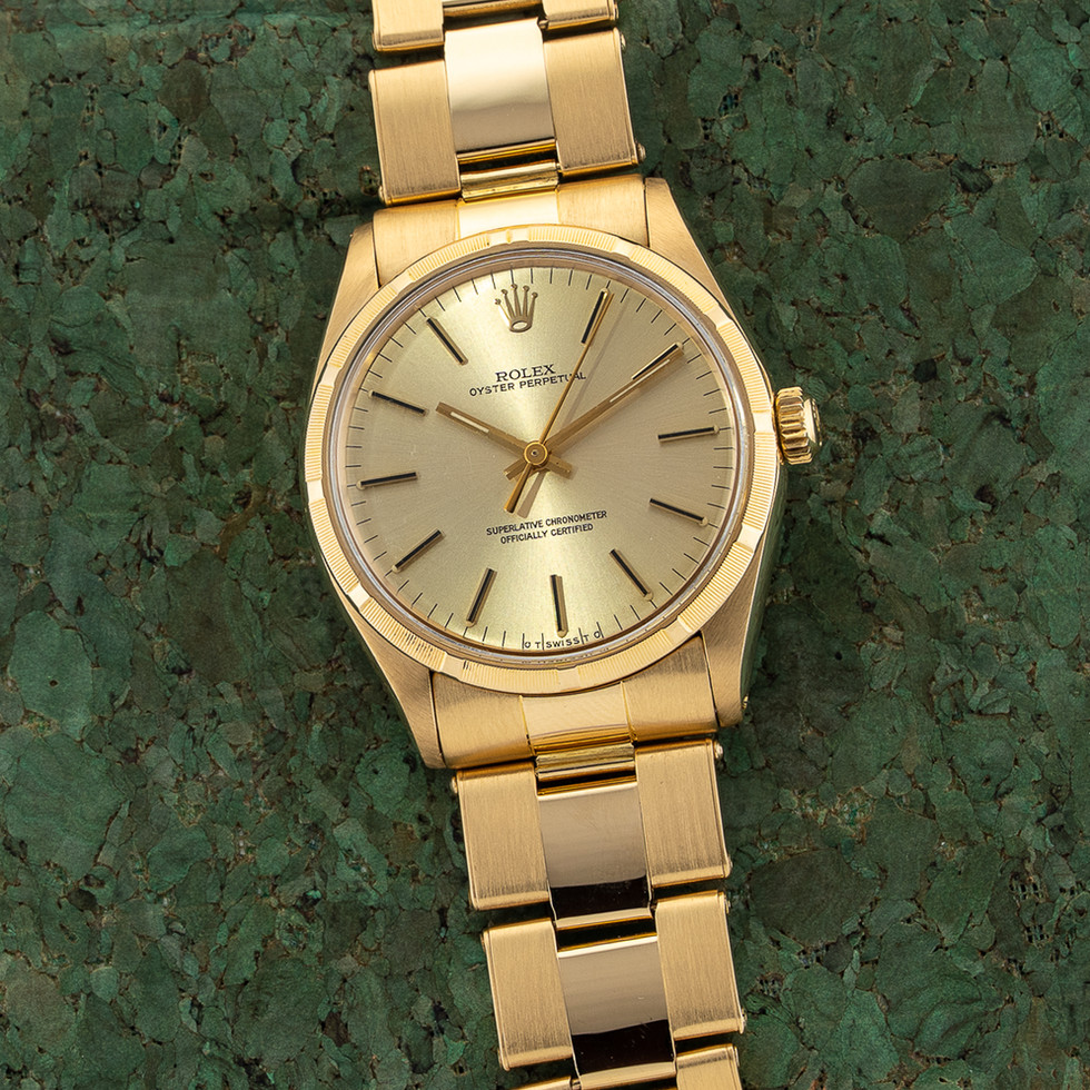 Rolex 18kt Yellow Gold Oyster Perpetual Ref. 1003 live