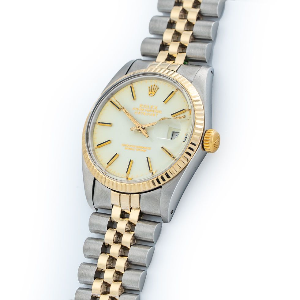 Rolex Datejust with Cream Stella Dial Ref. 16013