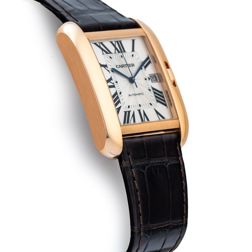 Cartier Tank Anglaise XL Pink Gold Ref. 3504 side