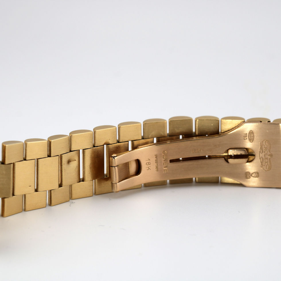 Rolex Day-Date Tiger-Eye Dial Ref 18238 clasp back