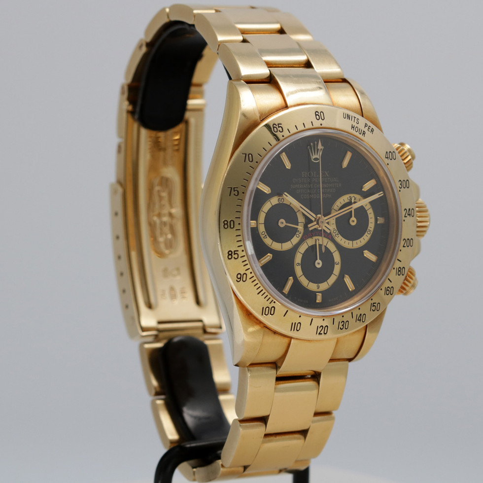 Rolex Yellow Gold 'Zenith' Daytona Ref. 16528 side