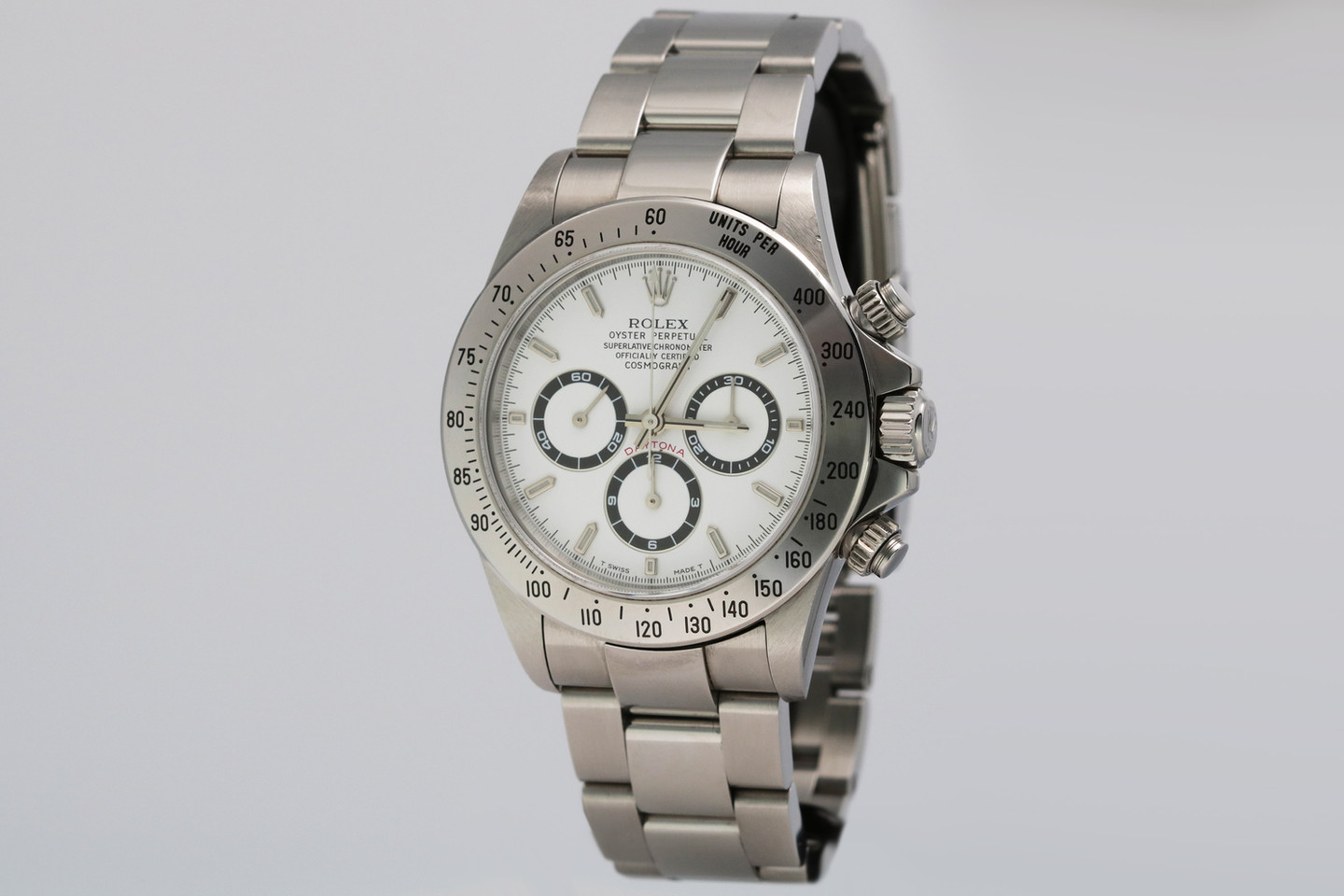 Complete Set Rolex Zenith Daytona Ref. 16520 crown