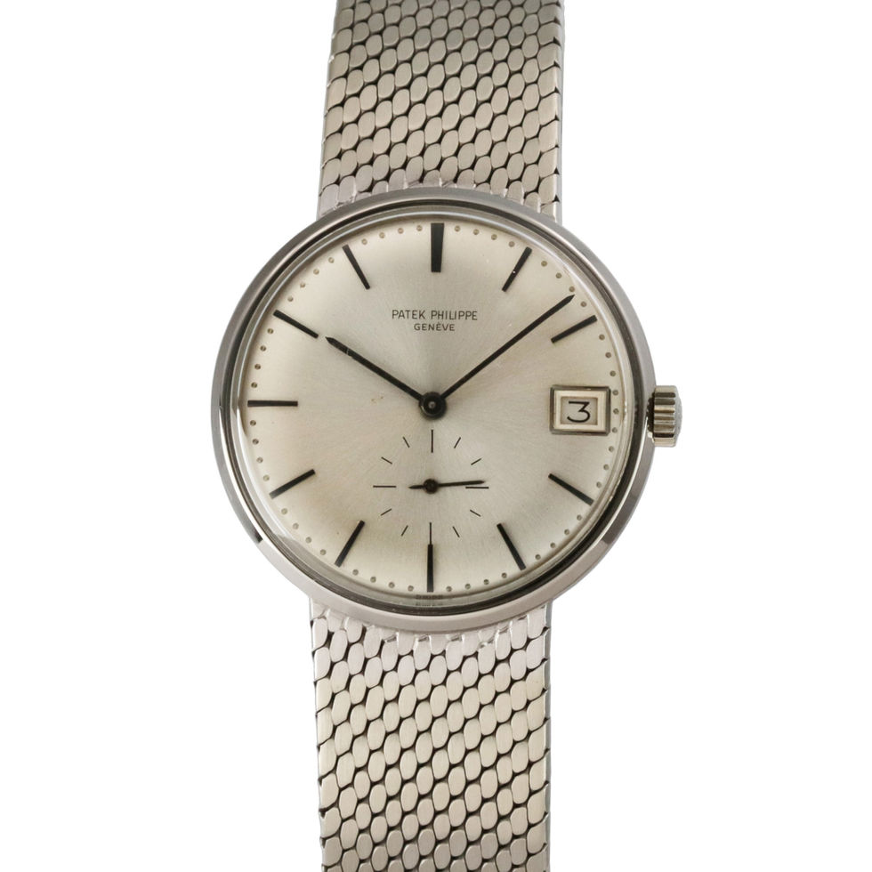 Patek Philippe White Gold Calatrava Ref 3514/4 front