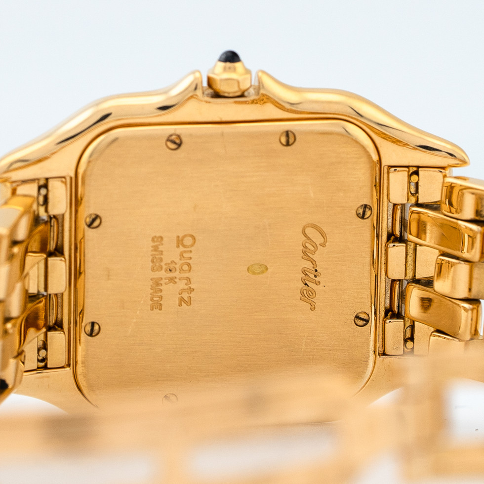 Cartier Full Size Yellow Gold Panthere Ref. 887968 back