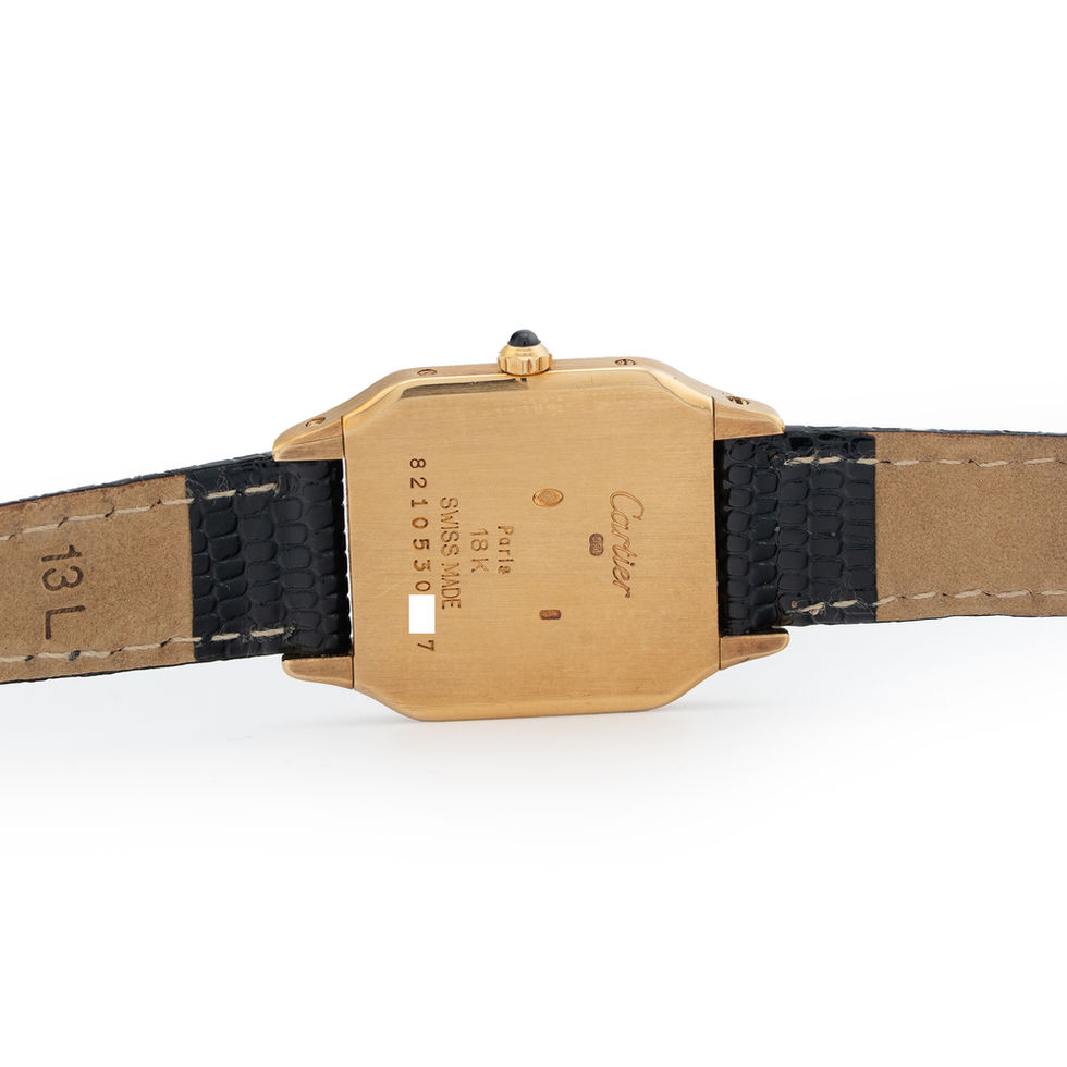 Cartier Ladies Santos Dumont back