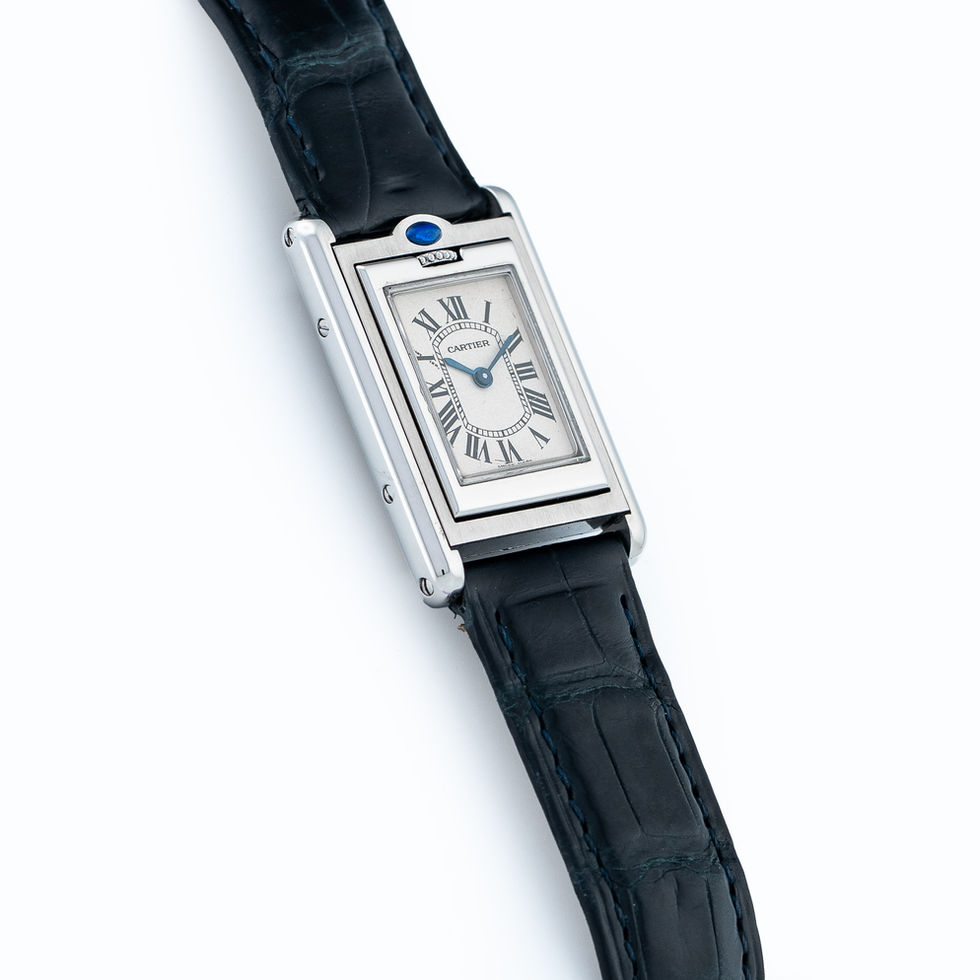 Cartier Stainless Steel Ladies Basculante Ref. 2386 side 2
