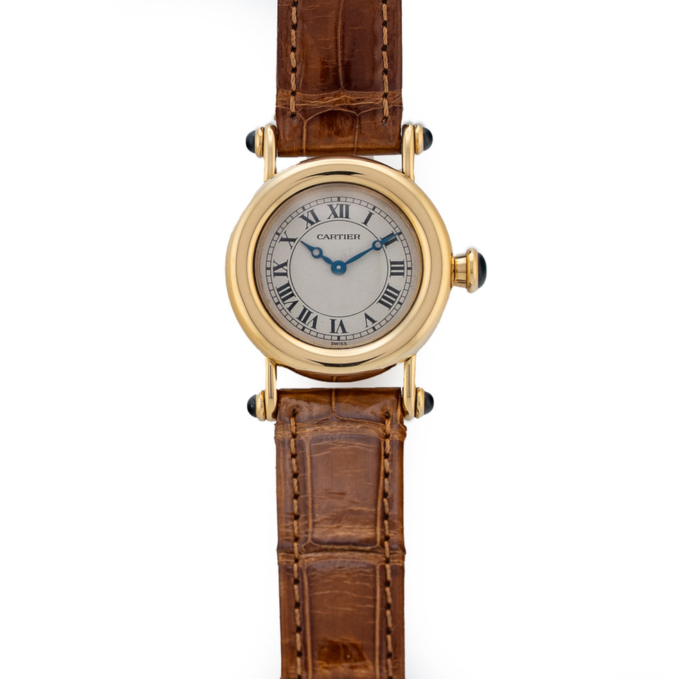 Cartier Ladies Yellow Gold Diabolo Ref. 1440 front