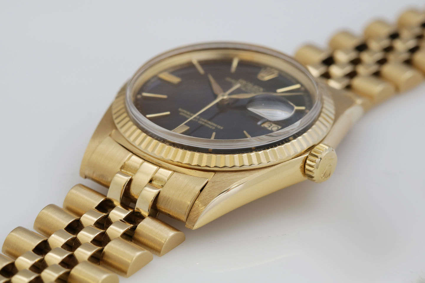 Tropical Rolex Yellow Gold Datejust Ref. 1601 lug