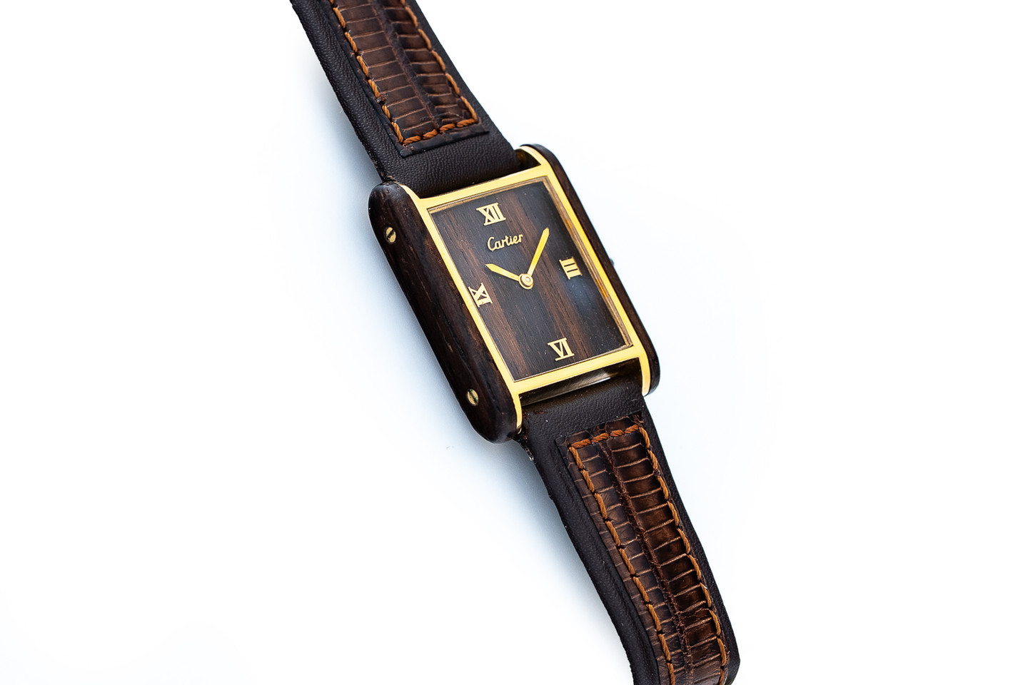 Cartier Tank Palissandre de Rio - Ref. 20611 side