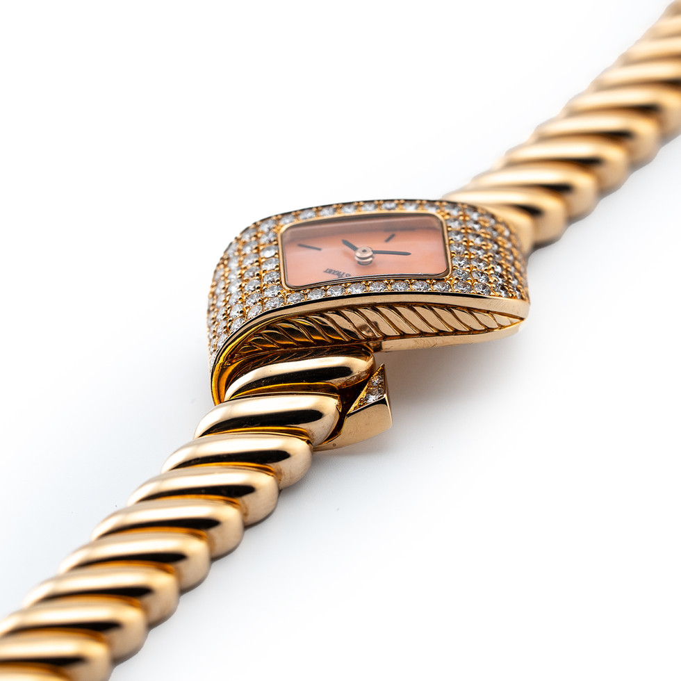 Audemars Piguet Ladies Pink Gold MOP Cocktail Watch