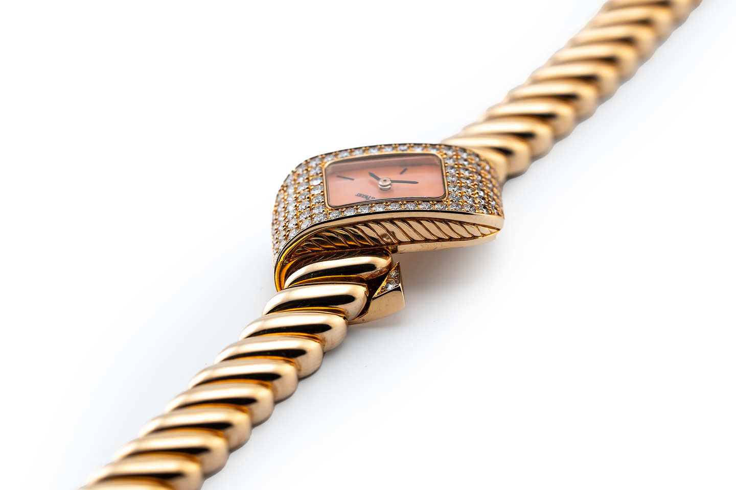 Audemars Piguet Ladies Pink Gold MOP Cocktail Watch