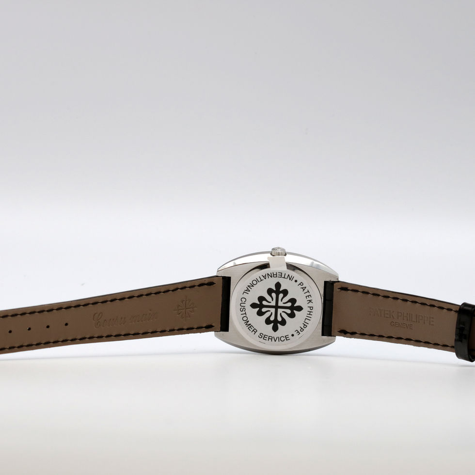 Patek Philippe Stainless Steel Ref 3579 full back