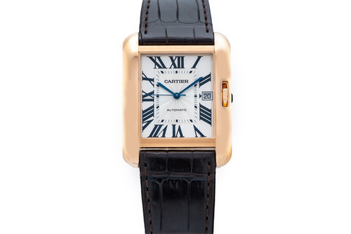 Cartier Tank Anglaise XL Pink Gold Ref. 3504 | Matthew Bain Inc.