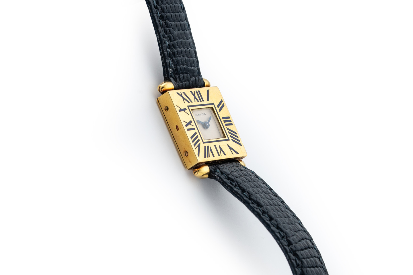 Cartier Ladies 18kt YG Quadrant