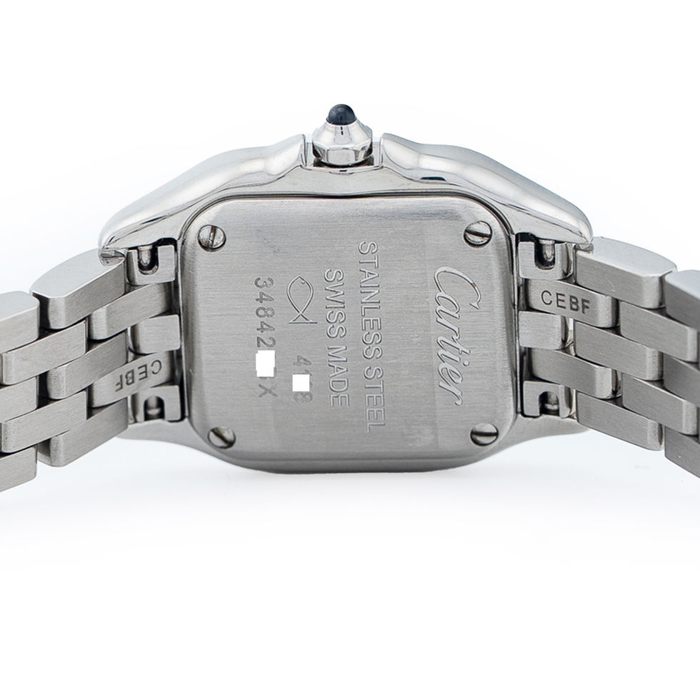 Cartier Stainless Steel Mini Panthere back