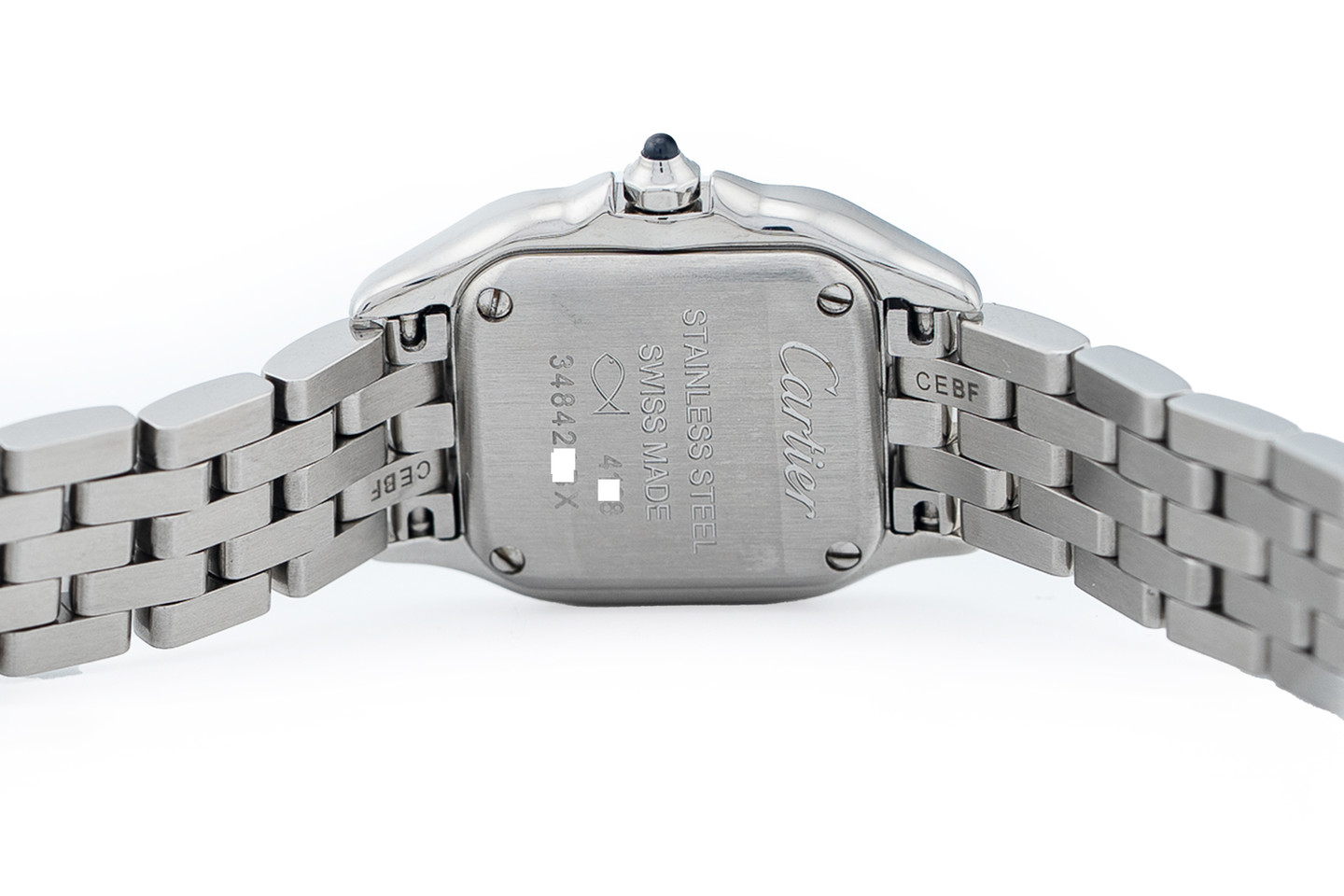 Cartier Stainless Steel Mini Panthere back