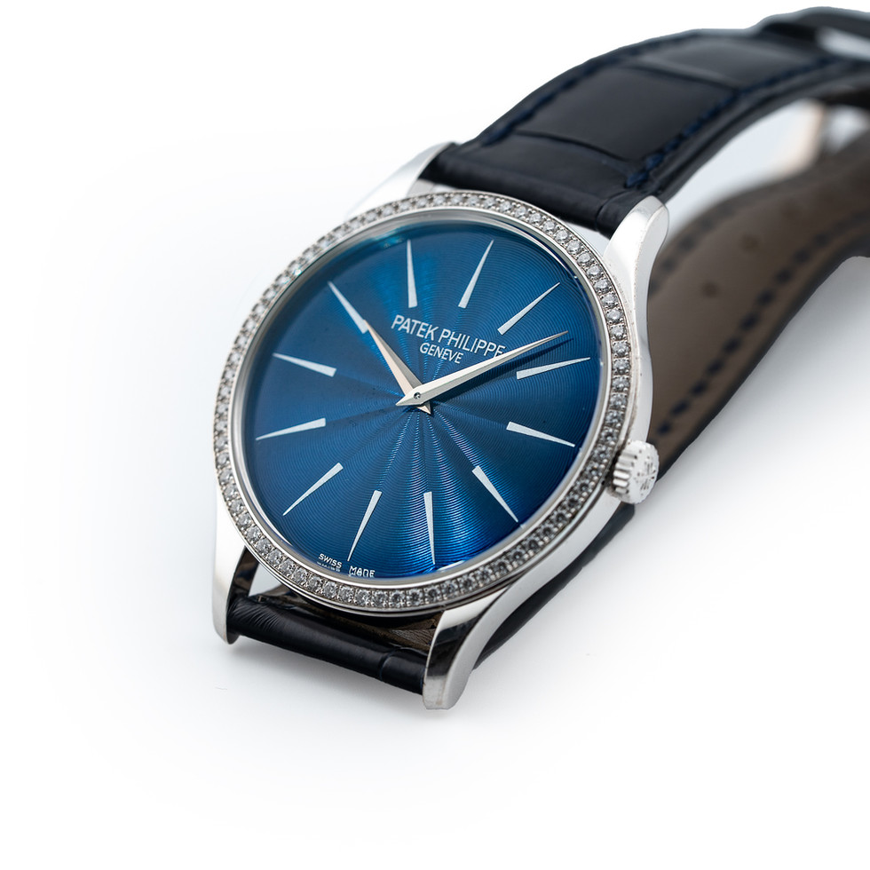 Patek Philippe White Gold & Diamonds Calatrava Ref. 4897G