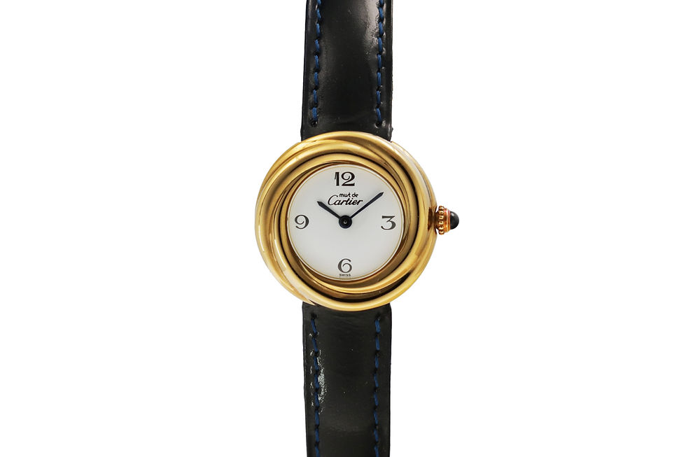 Must De Cartier Trinity Vermeil Ladies - Ref. 2735 front