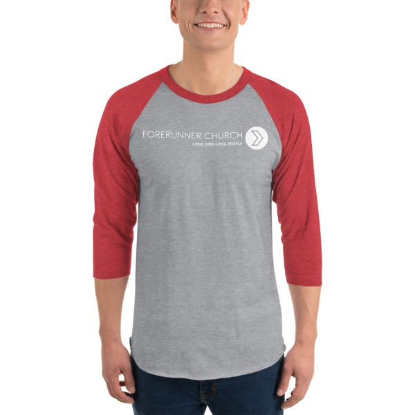 Thumbnail: 245 Unisex Fine Jersey Raglan Tee
