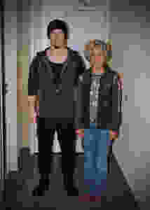 Christian DuBois with Lisa DuBois