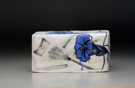 Caja IV -
60 x 25 x 20 cm
Gres y engobes
Colección Archie Bray Fundation