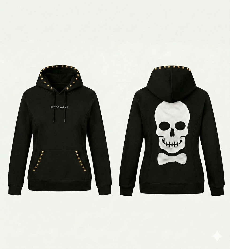 Miniatura: "Studs on BLACK" Hoodie