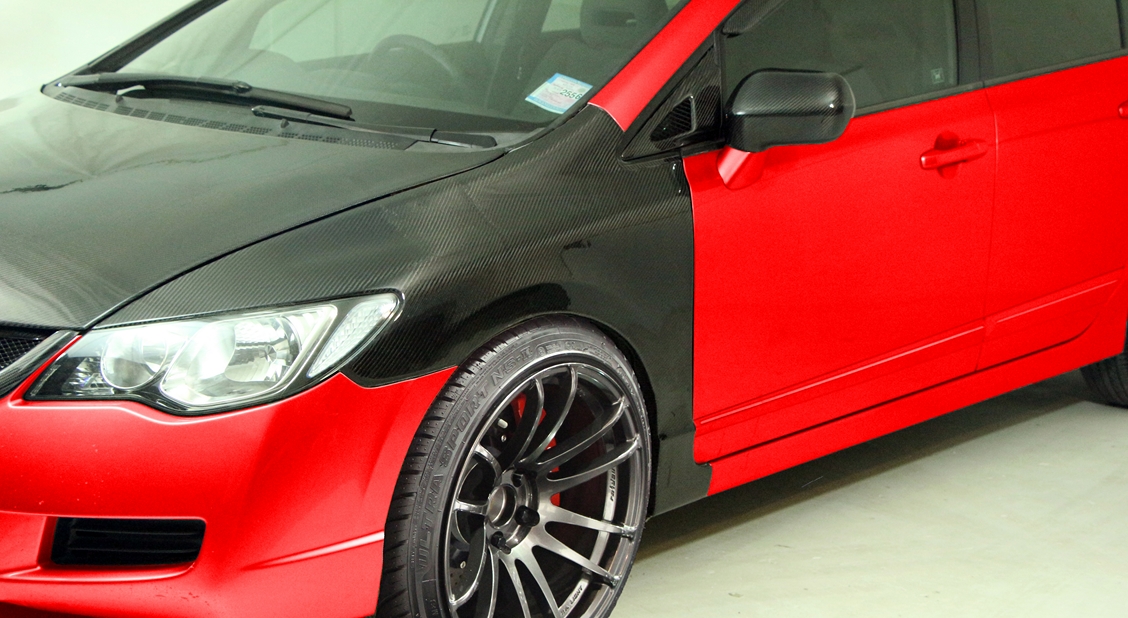 KevTEC Malaysia Honda Civic FD Fenders