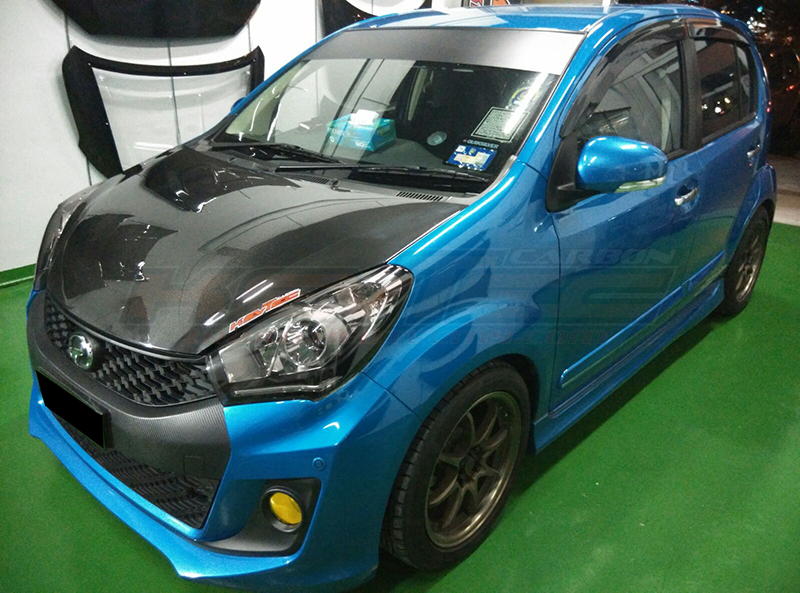 Kevtec Malaysia Perodua Myvi Hood