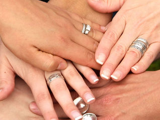 Women demonstrating mentorship, collaboration, and leadership development.