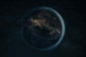 Night planet earth from space with light lines of communication and connection. Business a