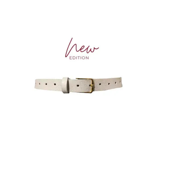 ADA Collection Detail Jean Belt - Latte