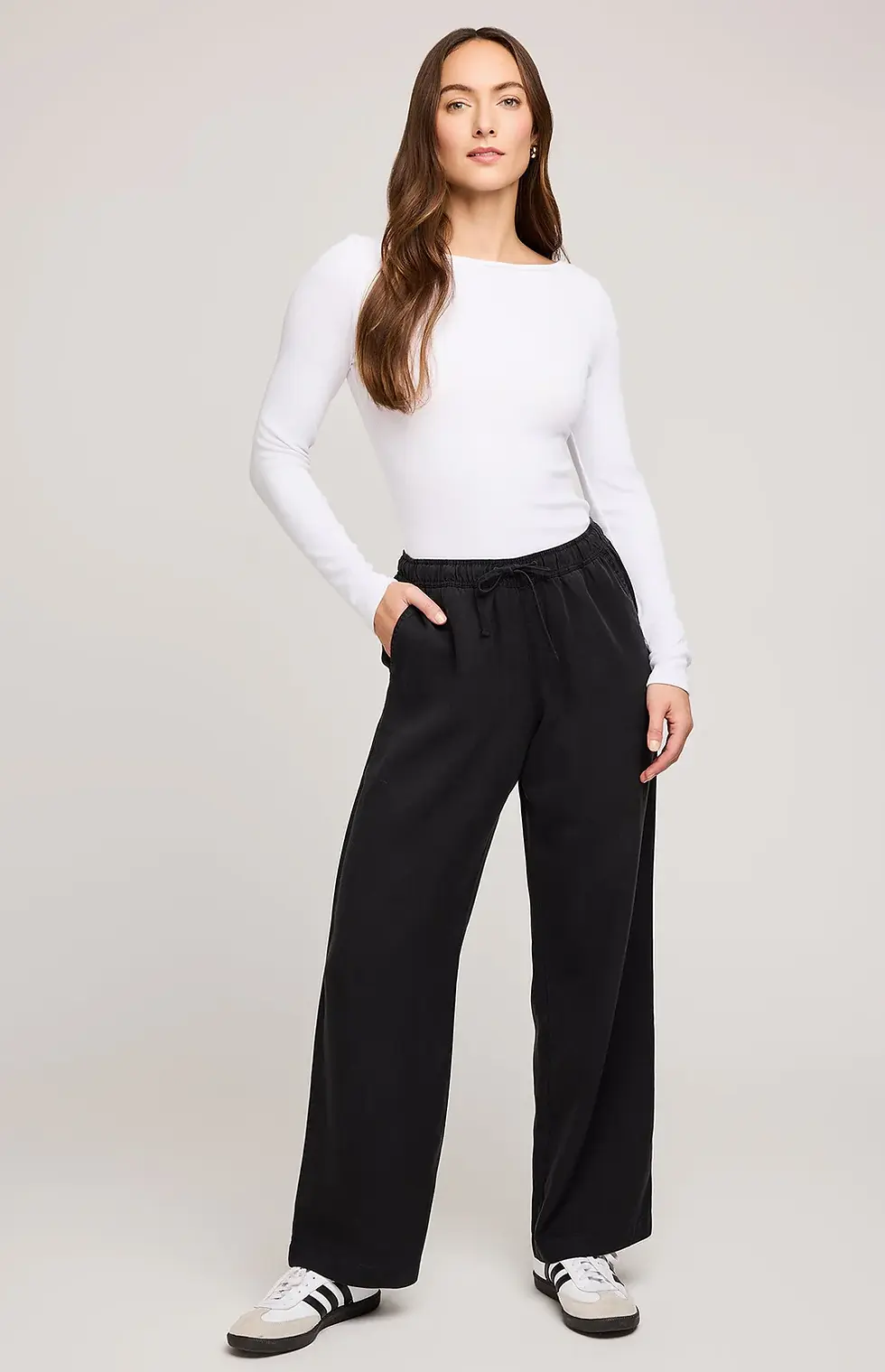 Gabriel Pant Washed Black - Gentle Fawn